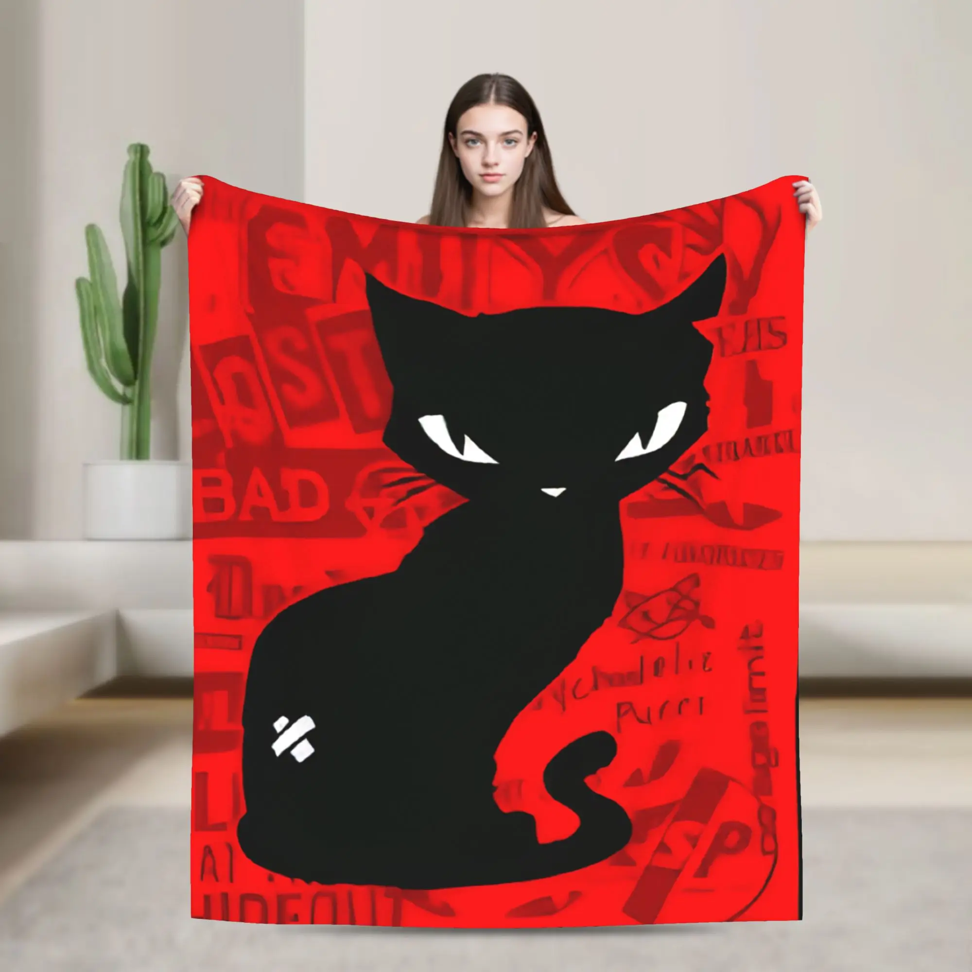 E-Emily the Strange Cat Poster Knitted Blanket Fuzzy Throw Blankets Bedroom Sofa Portable Lightweight Bedsprea,
E-Emily the Strange Cat Poster Knitted Blanket Fuzzy Throw Blankets Bedroom Sofa Portable Lightweight Bedsprea,