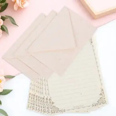 1 set 1 Set Of Vintage Letter Envelope Paper Decorative Writing Paper For Wedding Party Invitation Card Envelopes Stationery Set
1 set 1 Set Of Vintage Letter Envelope Paper Decorative Writing Paper For Wedding Party Invitation Card Envelopes Stationery Set