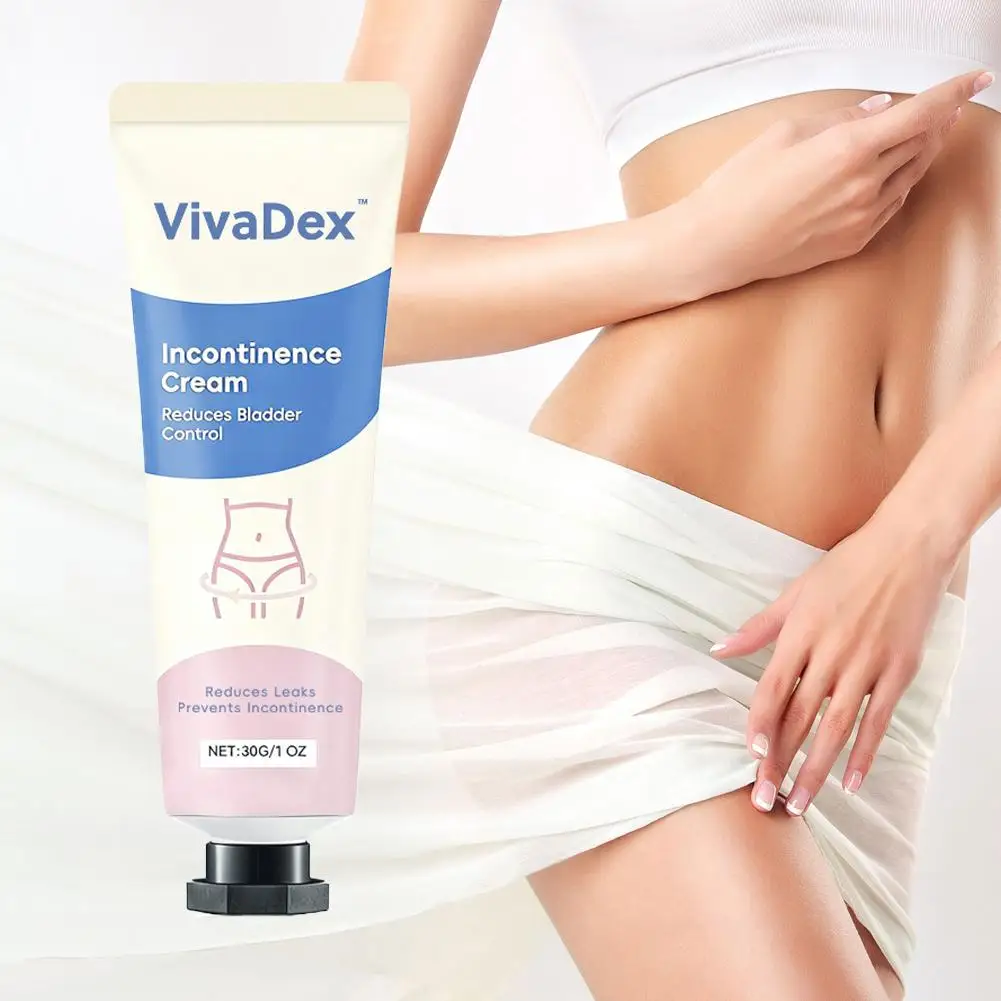 VivaDex Incontinence Cream 30g, Gentle Nourishing Body Cream for Women, Skin Care to Reduce Leaks & Support Bladder Control
VivaDex Incontinence Cream 30g, Gentle Nourishing Body Cream for Women, Skin Care to Reduce Leaks & Support Bladder Control