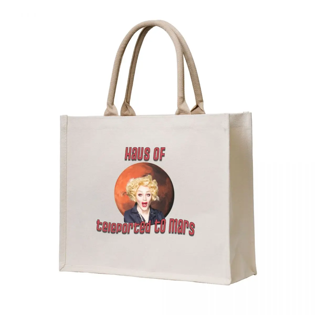 Haus of Teleported to Mars -Tammie Brown Tote Bag Beach bag shoping bag Big women shopping trolley
Haus of Teleported to Mars -Tammie Brown Tote Bag Beach bag shoping bag Big women shopping trolley