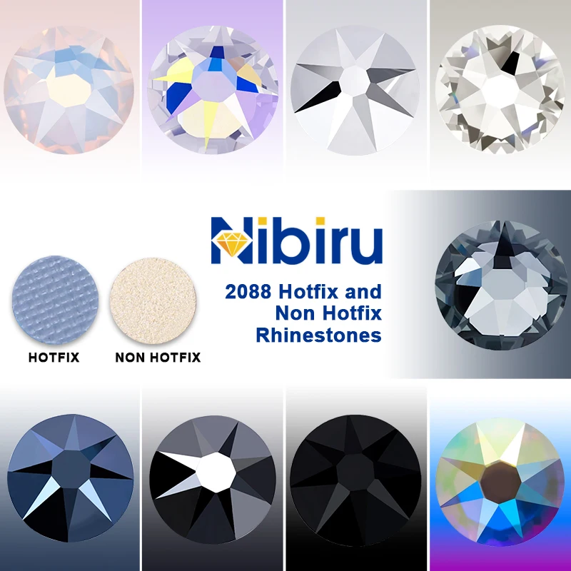 Nibiru 2088 Black & white Non Hotfix & Hotfix Rhinestones Flatback High Quality Crystal Gems for Clothing Crafts DIY Decoration
Nibiru 2088 Black & white Non Hotfix & Hotfix Rhinestones Flatback High Quality Crystal Gems for Clothing Crafts DIY Decoration