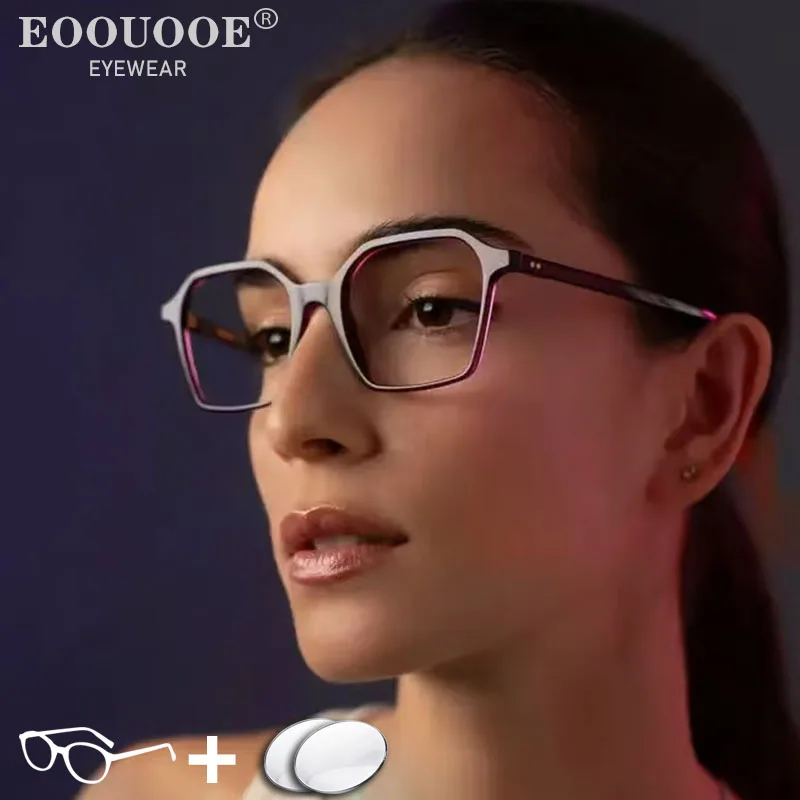 Polygon Prescription Glasses Myopia Hyperopia Customized Progressive Recipe Lenses Eyeglasses TR90 Computer Anti Blue Light
Polygon Prescription Glasses Myopia Hyperopia Customized Progressive Recipe Lenses Eyeglasses TR90 Computer Anti Blue Light