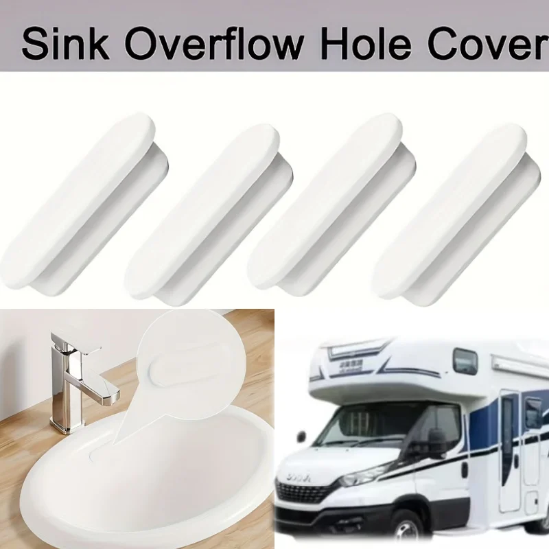 4Pcs RV Silicone Long Sink Hole Cover Oval Overflow Plug Flexible Drain Stopper Kitchen Bathroom Wash Basin Water Sealing Parts
4Pcs RV Silicone Long Sink Hole Cover Oval Overflow Plug Flexible Drain Stopper Kitchen Bathroom Wash Basin Water Sealing Parts