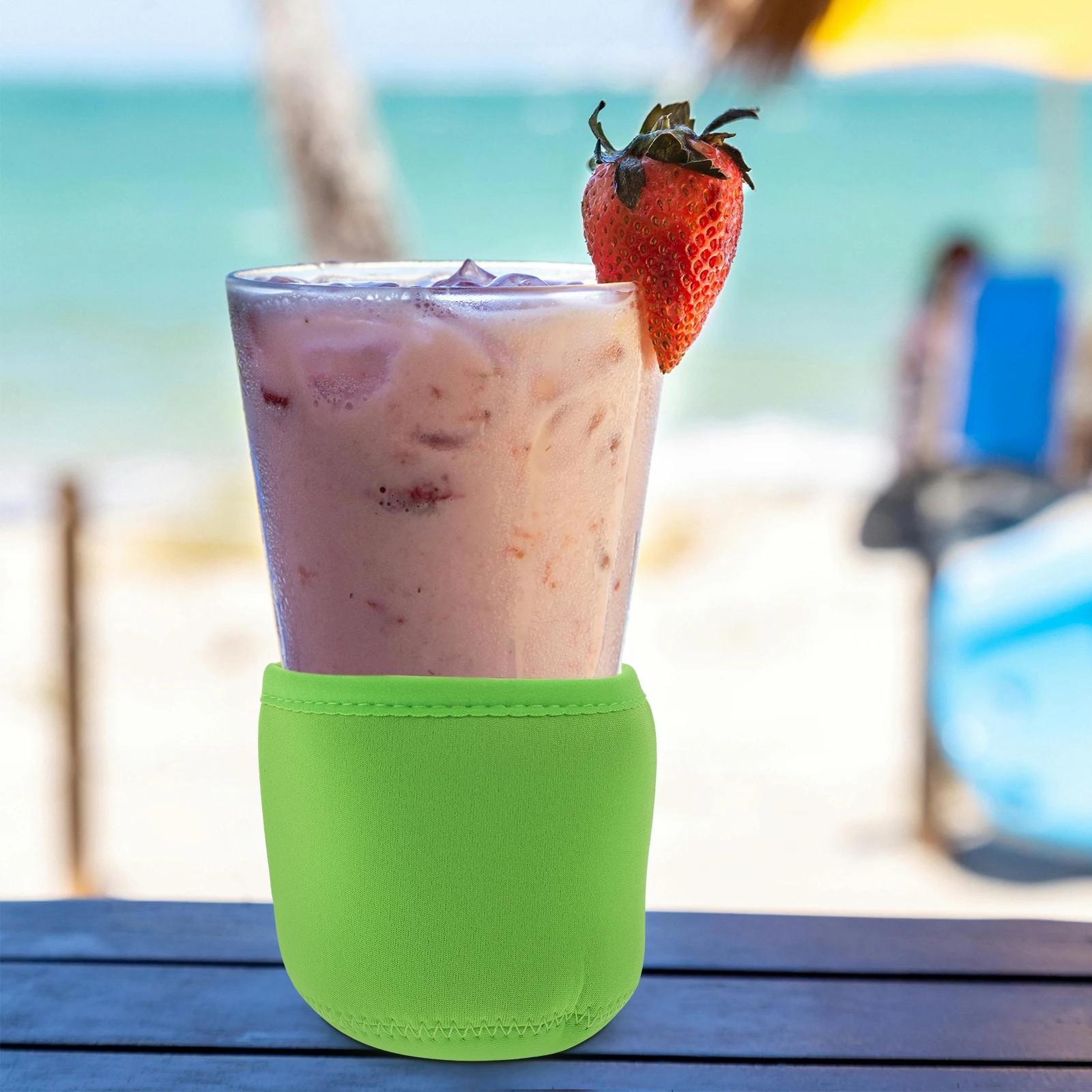 4 Pcs slip Antifreeze Cup Cover Ice Cream Ice Cream Storage Cover Storage Tank Insulated Sleeve Reusable Polyester Holder
4 Pcs slip Antifreeze Cup Cover Ice Cream Ice Cream Storage Cover Storage Tank Insulated Sleeve Reusable Polyester Holder