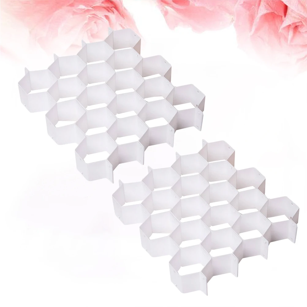 2Sets Plastic Drawer Dividers Honeycomb Storage Organizers Adjustable Grid For Underwear Socks Bras Closet Dresser Space-Saving
2Sets Plastic Drawer Dividers Honeycomb Storage Organizers Adjustable Grid For Underwear Socks Bras Closet Dresser Space-Saving