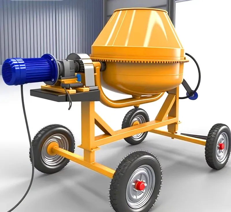 Small petrol-powered Cement Mixer, Suitable for Small-scale Construction and Paving Projects.
Small petrol-powered Cement Mixer, Suitable for Small-scale Construction and Paving Projects.