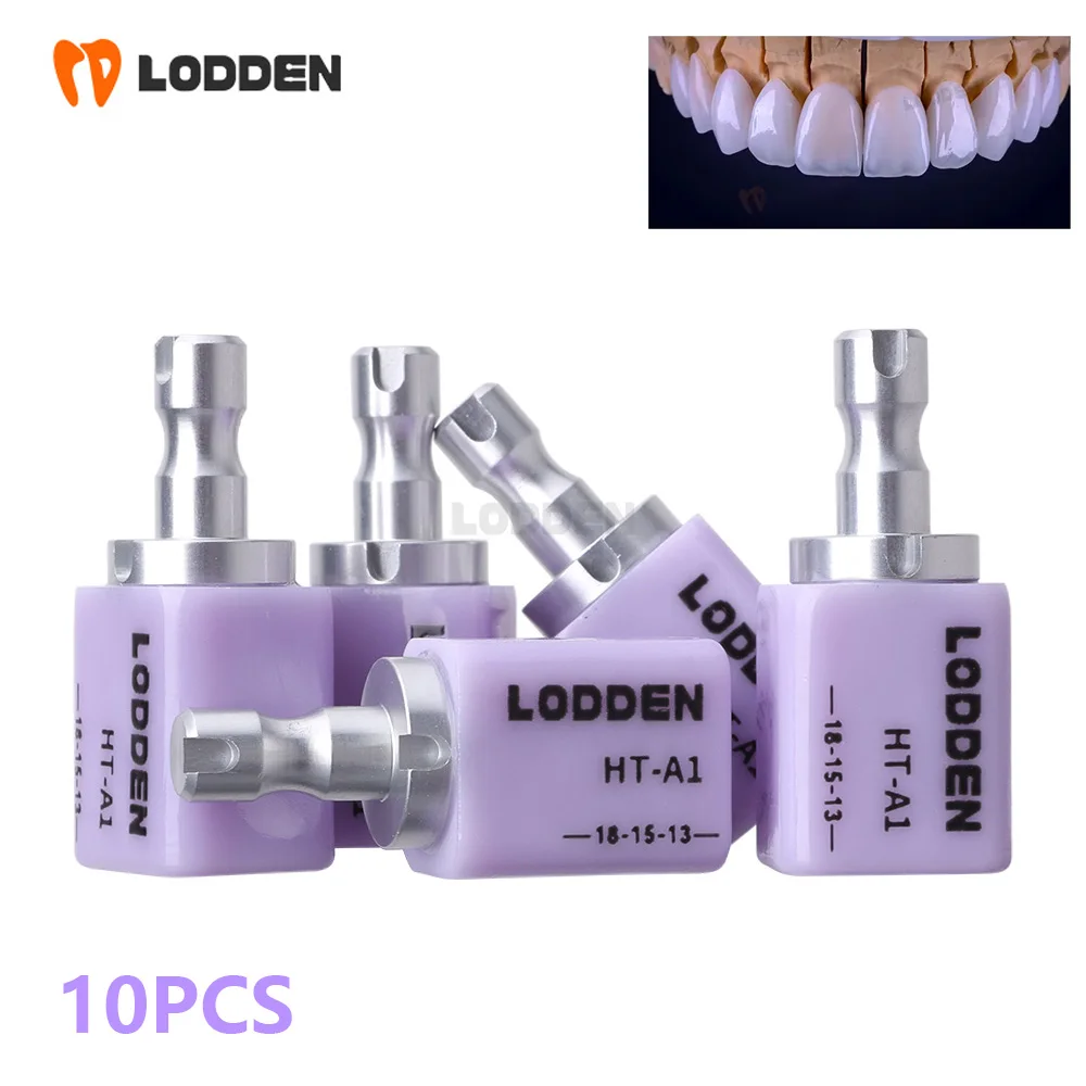 10PCS Lithium Disilicate Dental Lab Dental Crown Material C14 LT/HT/MT Glass Ceramic Blocks For Tooth Restoration Materials
10PCS Lithium Disilicate Dental Lab Dental Crown Material C14 LT/HT/MT Glass Ceramic Blocks For Tooth Restoration Materials