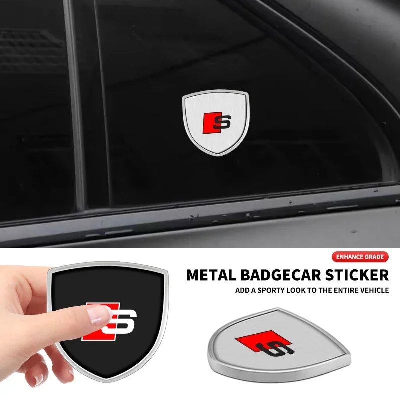 /2pcs 3D Metal Car Styling Shield Emblem Badge Stickers for Audi Sline S3 S4 S5 S6 S7 RS Quattro Q7 Q5 Q3 A4 B8 8P A3 A6 C7 A5
/2pcs 3D Metal Car Styling Shield Emblem Badge Stickers for Audi Sline S3 S4 S5 S6 S7 RS Quattro Q7 Q5 Q3 A4 B8 8P A3 A6 C7 A5