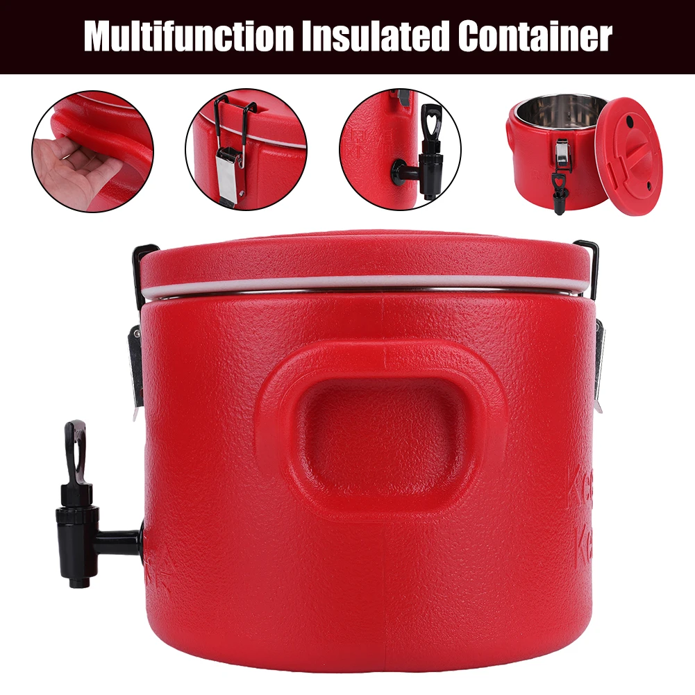 Stainless Steel Insulation Barrels Included Lid Portable Cold Hot Drink Container with Spigot for Hot Tea & Coffee Cold Milk
Stainless Steel Insulation Barrels Included Lid Portable Cold Hot Drink Container with Spigot for Hot Tea & Coffee Cold Milk