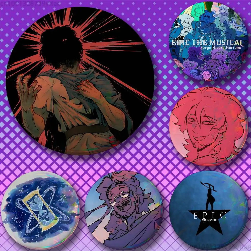 E-Epic The Musical 25mm 75mm 44mm 58mm 32m Brooches Badges Pins for Accessories
E-Epic The Musical 25mm 75mm 44mm 58mm 32m Brooches Badges Pins for Accessories
