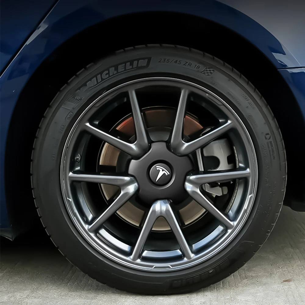 4pcs/set Five Claw Type Car Wheel Center Caps Hub Covers For Tesla Model 3 2017-2023 18 inch wheels Auto Valve Accessories
4pcs/set Five Claw Type Car Wheel Center Caps Hub Covers For Tesla Model 3 2017-2023 18 inch wheels Auto Valve Accessories