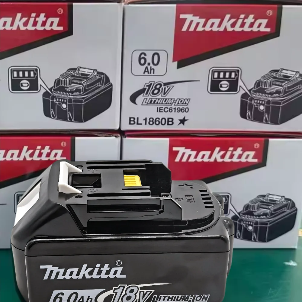 Makita 18V 5.0Ah BL1860 BL1850B High-Performance Lithium-Ion Rechargeable Battery Power Tool Accessory Compatible with Makita
Makita 18V 5.0Ah BL1860 BL1850B High-Performance Lithium-Ion Rechargeable Battery Power Tool Accessory Compatible with Makita