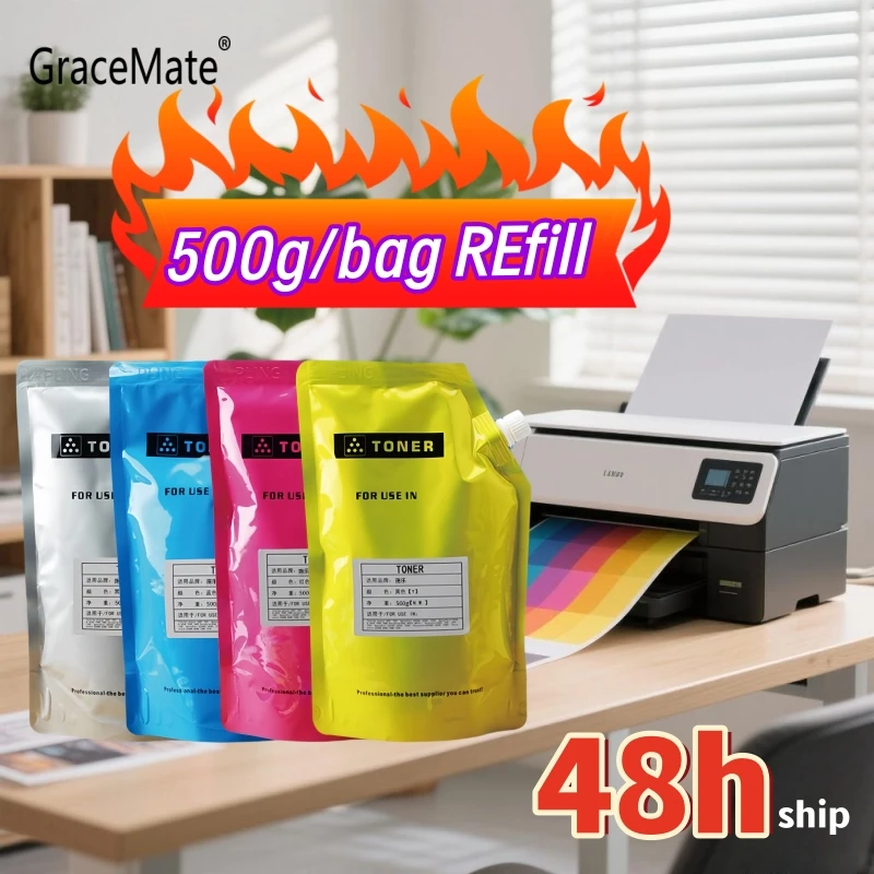500 г/пакет, сменный тонер-порошок, совместимый для Konica Minolta Bizhub C224 C224e C284e C7822 C7822e C7828e C454e C554e C554
500 г/пакет, сменный тонер-порошок, совместимый для Konica Minolta Bizhub C224 C224e C284e C7822 C7822e C7828e C454e C554e C554