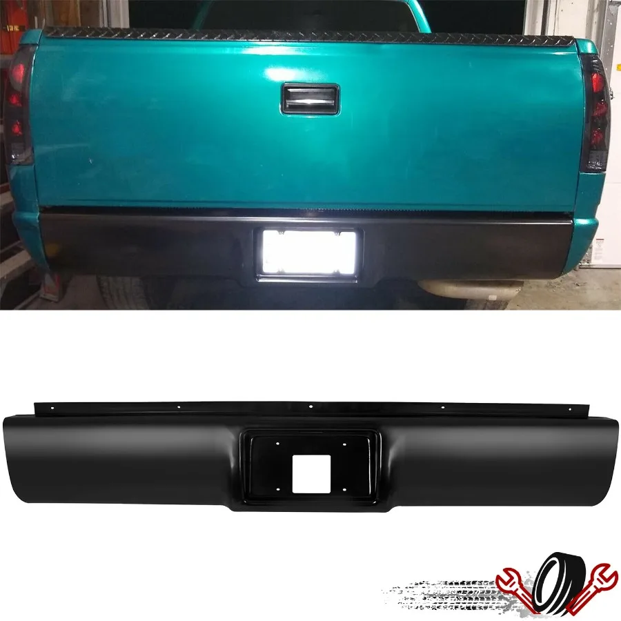 Rear Bumper Roll Pan w/License Plate For 1988-1998 Chevrolet GMC C1500 K1500
Rear Bumper Roll Pan w/License Plate For 1988-1998 Chevrolet GMC C1500 K1500