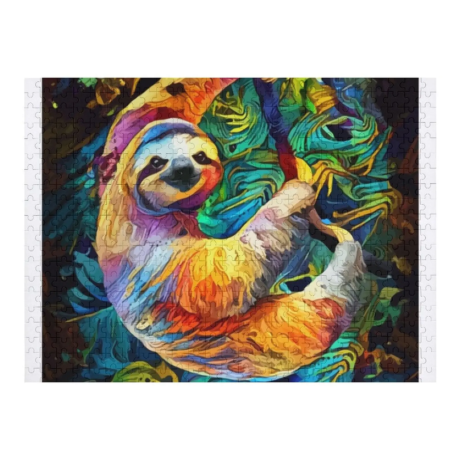 Colorful sloth Jigsaw Puzzle Diorama Accessories Customizable Child Gift Puzzle
Colorful sloth Jigsaw Puzzle Diorama Accessories Customizable Child Gift Puzzle