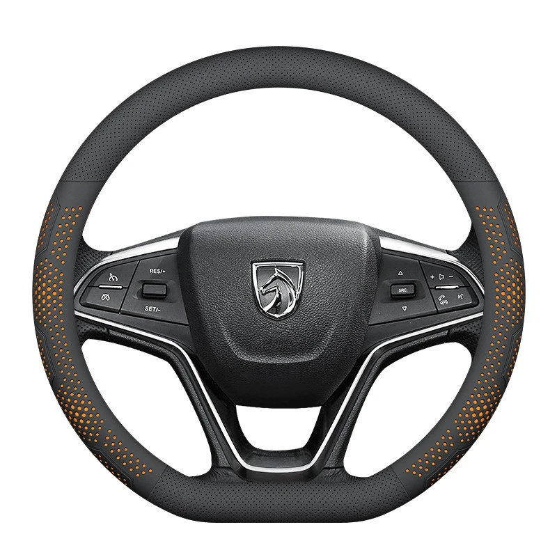 For BAOJUN 730 630 560 530 510 310W Car Steering Wheel Cover Breathable Non-Slip Ultra-Thin Four Season Universal Auto Accessory
For BAOJUN 730 630 560 530 510 310W Car Steering Wheel Cover Breathable Non-Slip Ultra-Thin Four Season Universal Auto Accessory