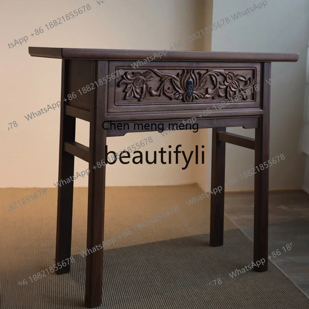 K182K182zqxSolid wood flat head case Chinese Zen porch case black walnut bar table for table study literati furniture
K182K182zqxSolid wood flat head case Chinese Zen porch case black walnut bar table for table study literati furniture