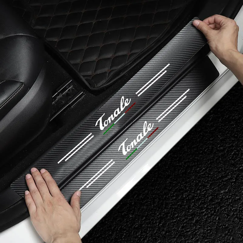 Senior sense car Door Sill Carbon Fiber Car Sticker Protector Strip Waterproof Protect Film For Alfa Romeo Tonale Car Accessorie
Senior sense car Door Sill Carbon Fiber Car Sticker Protector Strip Waterproof Protect Film For Alfa Romeo Tonale Car Accessorie