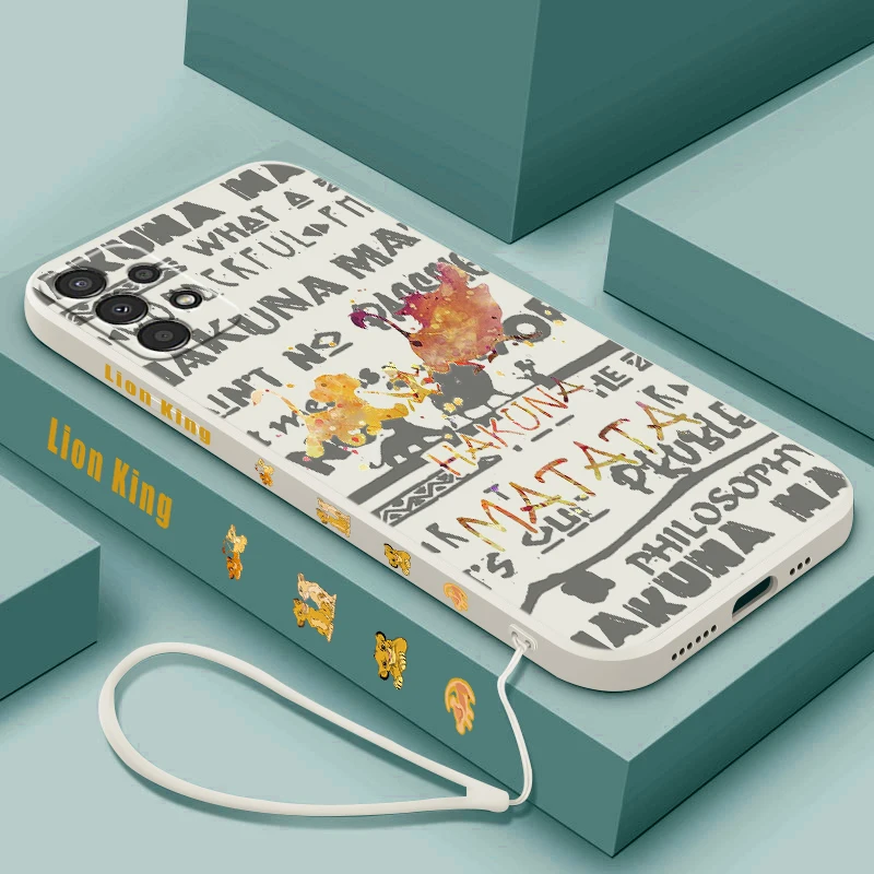 Disney Lion King Cute For Samsung Galaxy A25 A35 A55 A14 A13 A12 A31 A91 Core Lite Liquid Left Rope Phone Case
Disney Lion King Cute For Samsung Galaxy A25 A35 A55 A14 A13 A12 A31 A91 Core Lite Liquid Left Rope Phone Case