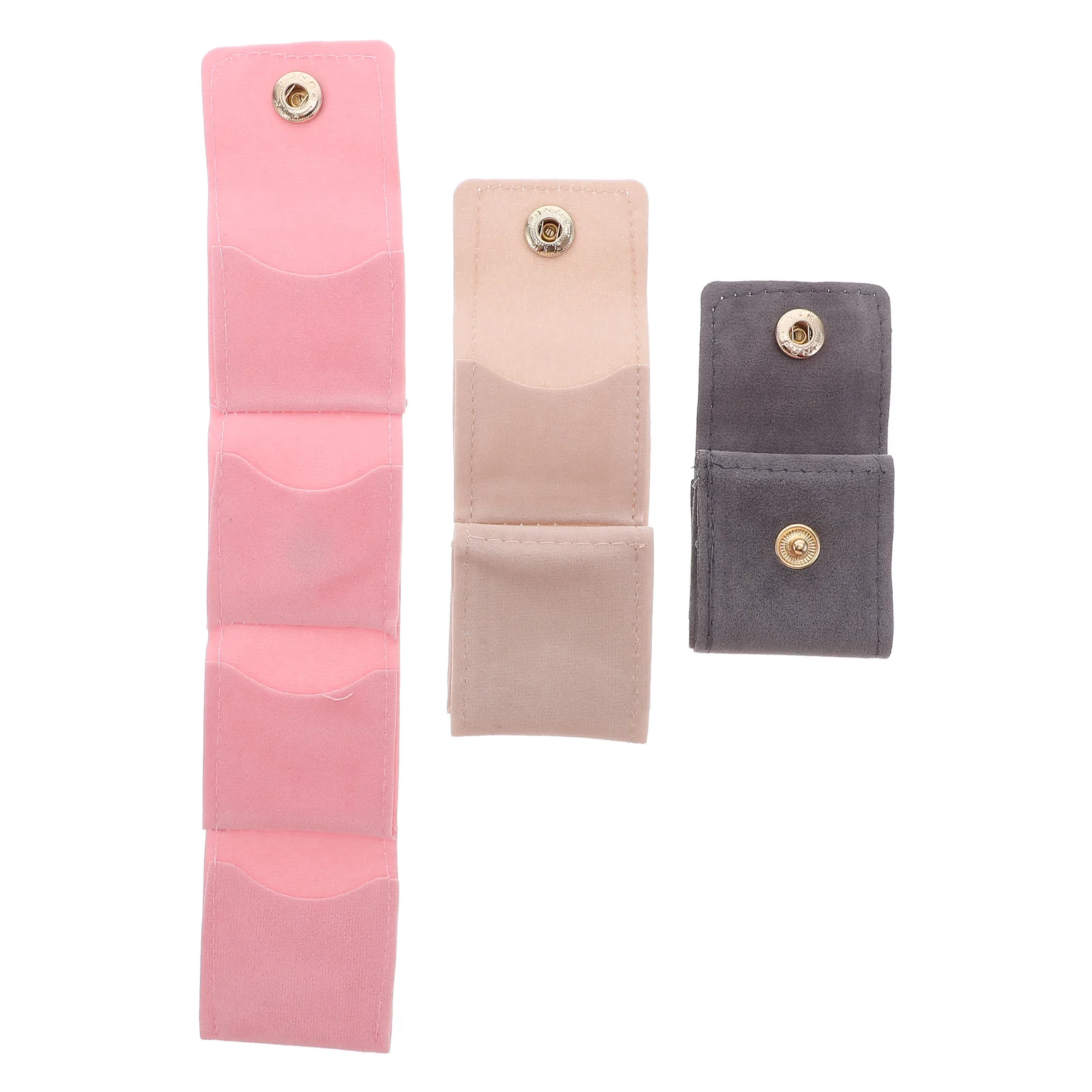 3pcs Mini Travel Bag Portable Foldable Roll For Earrings Necklaces Rings Anklets Bracelets Storage Pouch Small Jewelry Holder
3pcs Mini Travel Bag Portable Foldable Roll For Earrings Necklaces Rings Anklets Bracelets Storage Pouch Small Jewelry Holder