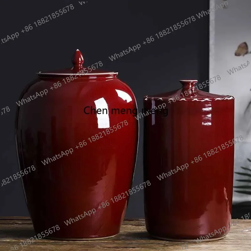 HR Ceramic rice tank oil water tank rice storage bucket household housewarming gift sealing belt cover
HR Ceramic rice tank oil water tank rice storage bucket household housewarming gift sealing belt cover