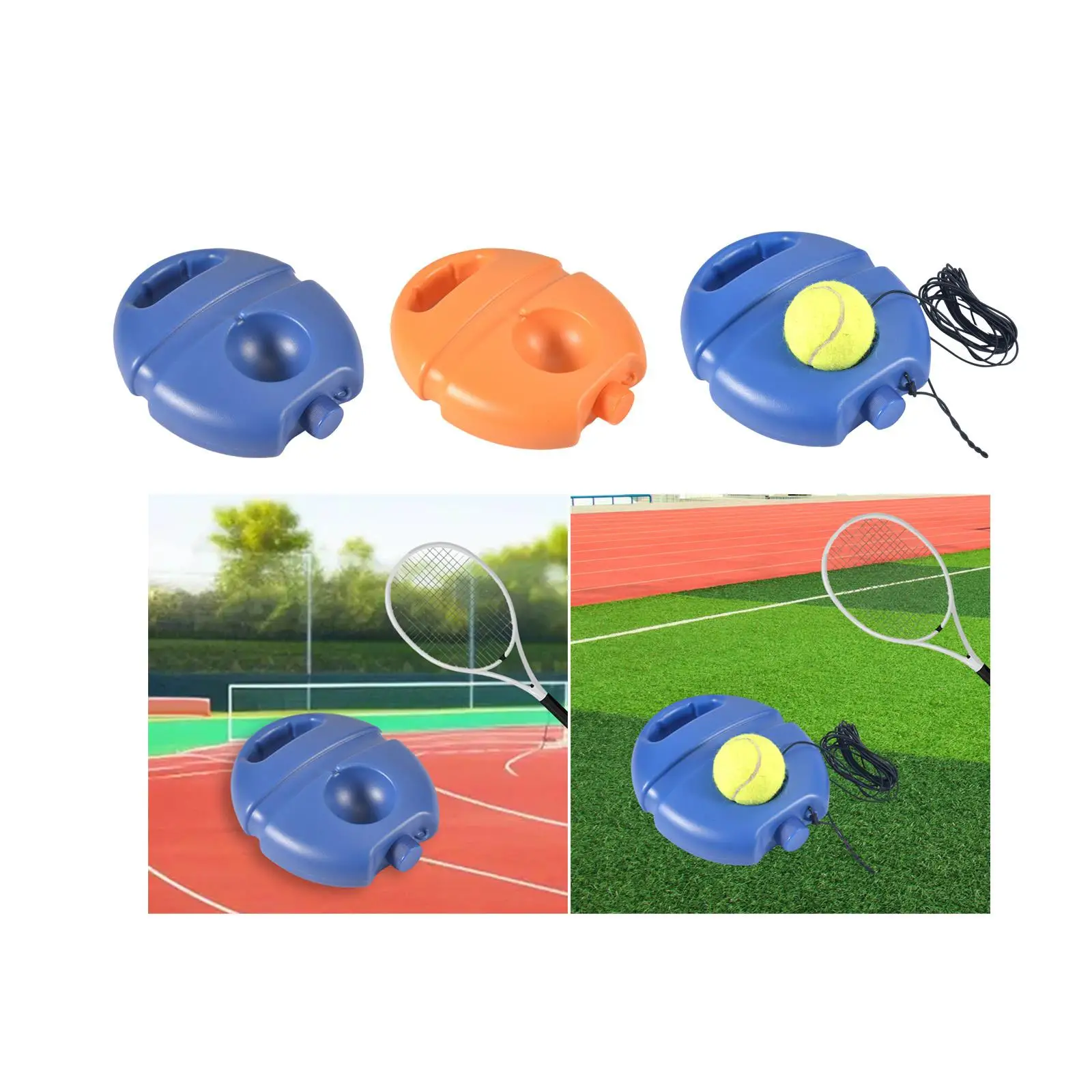 Tennis Trainer Base Water Filled Self Training Sport Tool Portable Tennis
Tennis Trainer Base Water Filled Self Training Sport Tool Portable Tennis