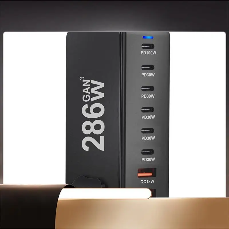 Новое настольное зарядное устройство Gan мощностью 286 Вт, 8 портов USB PD, зарядное устройство 6C2A, быстрая зарядка для Iphone 15-N35R
Новое настольное зарядное устройство Gan мощностью 286 Вт, 8 портов USB PD, зарядное устройство 6C2A, быстрая зарядка для Iphone 15-N35R