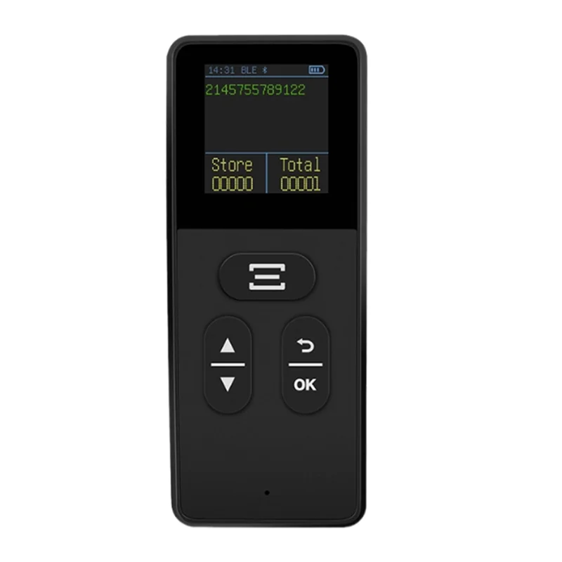 Гениальный сканер шагового кода Bluetooth сканер штрих-кода портативный беспроводной для экспресс-логистики склад
Гениальный сканер шагового кода Bluetooth сканер штрих-кода портативный беспроводной для экспресс-логистики склад