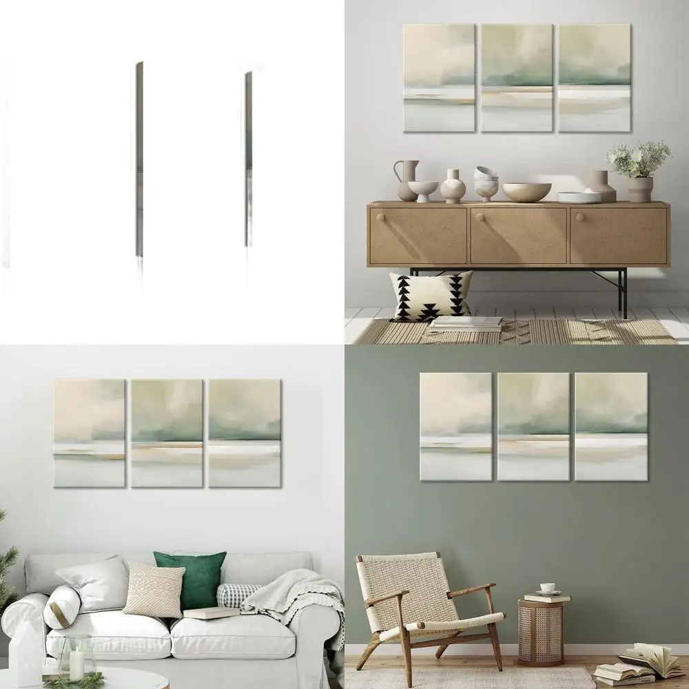 Modern Abstract Sage Green Wall Art, 3 Piece Canvas Prints, Minimalist Decor for Living Room & Bedroom, 16x24 inches
Modern Abstract Sage Green Wall Art, 3 Piece Canvas Prints, Minimalist Decor for Living Room & Bedroom, 16x24 inches