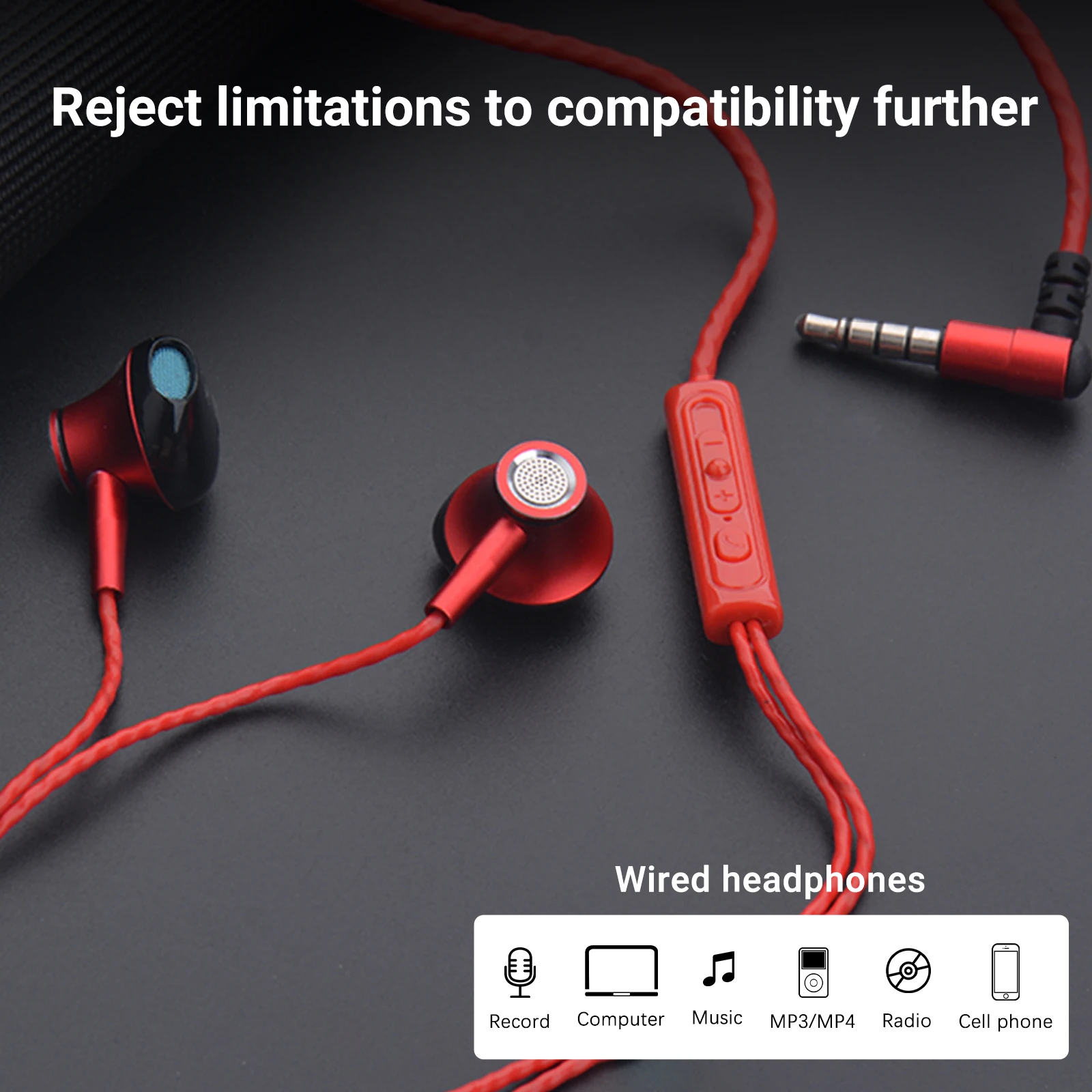 RED 3.5MM AUX/Type-C Digital Chip 6D HIFI Heavy Bass Headset With Mic Music Sports Gaming In-Ear Wired Earphones
RED 3.5MM AUX/Type-C Digital Chip 6D HIFI Heavy Bass Headset With Mic Music Sports Gaming In-Ear Wired Earphones