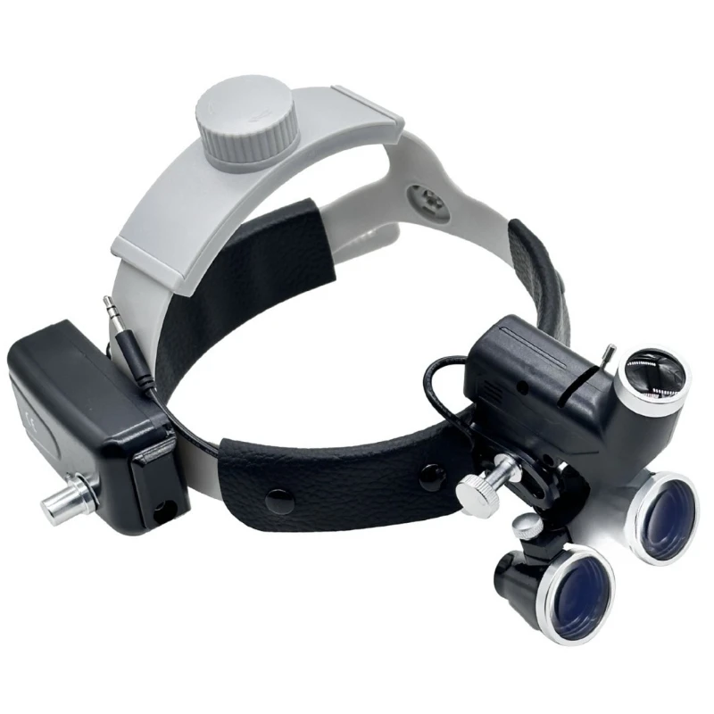 2.5/3 times with LED ultra-clear spotlight dental head-mounted oral magnifying glass medical magnifying glass microsurgery
2.5/3 times with LED ultra-clear spotlight dental head-mounted oral magnifying glass medical magnifying glass microsurgery