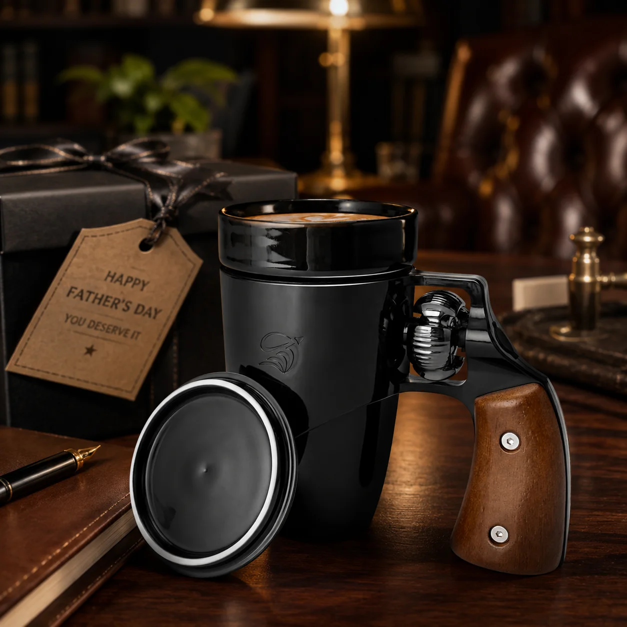 16 oz Black Revolver-Style Coffee Mug, Novelty Dad Gift for Father’s Day, Birthday Gift for Men and Father
16 oz Black Revolver-Style Coffee Mug, Novelty Dad Gift for Father’s Day, Birthday Gift for Men and Father