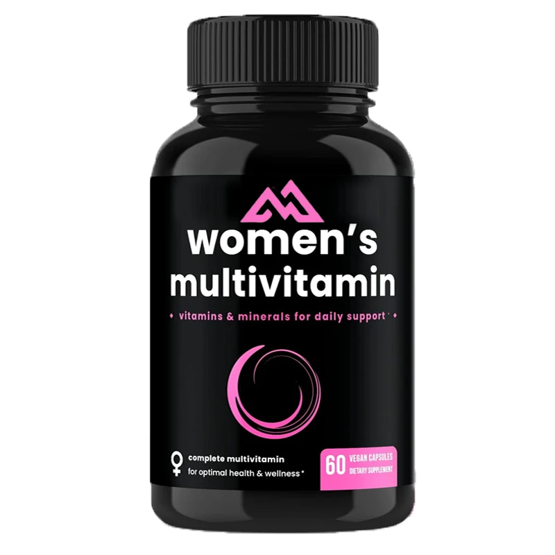 60 capsules containing various minerals such as biotin, vitamin A, B, C, D, E, K, calcium, zinc, lutein, and magnesium for women
60 capsules containing various minerals such as biotin, vitamin A, B, C, D, E, K, calcium, zinc, lutein, and magnesium for women