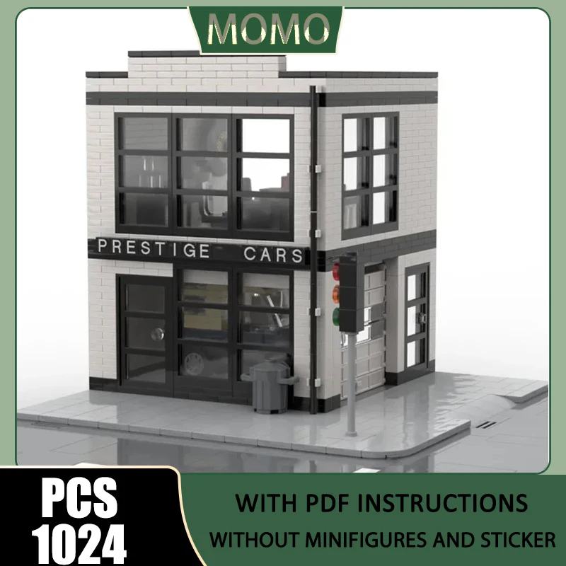 Moc Building Blocks 4 stud wide Car Dealer Model Technology Brick DIY Assembly Street View Model Construction Holiday Set Toys
Moc Building Blocks 4 stud wide Car Dealer Model Technology Brick DIY Assembly Street View Model Construction Holiday Set Toys
