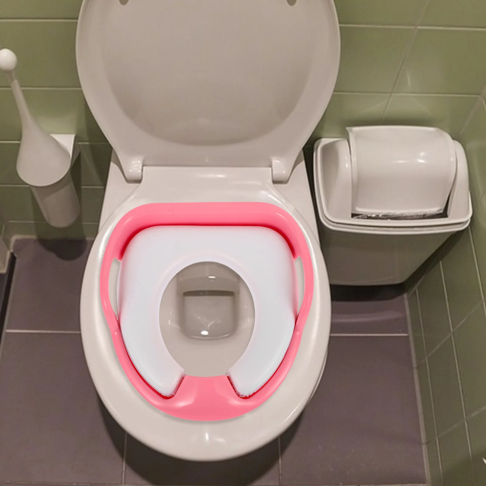 Children's Toilet Seat Premium Plastic Durable Potty Training Seat Kid Bathroom Supply Toddler Toilet Trainer Ring
Children's Toilet Seat Premium Plastic Durable Potty Training Seat Kid Bathroom Supply Toddler Toilet Trainer Ring