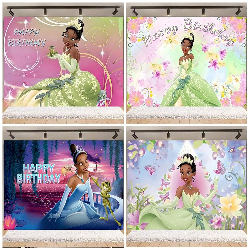 Tiana Princess Theme Girl Birthday Party Decor Background Banner Princess And The Frog Photography Backdrop Baby Shower Supplies
Tiana Princess Theme Girl Birthday Party Decor Background Banner Princess And The Frog Photography Backdrop Baby Shower Supplies