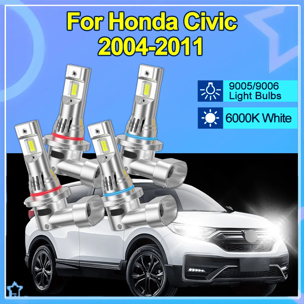 Для Honda Civic 2004 2005 2006 2007 2008 2009 2010 2011 9005 9006 комплект светодиодных фар комбинированные лампы 6000K белый Hi Lo Beam
Для Honda Civic 2004 2005 2006 2007 2008 2009 2010 2011 9005 9006 комплект светодиодных фар комбинированные лампы 6000K белый Hi Lo Beam