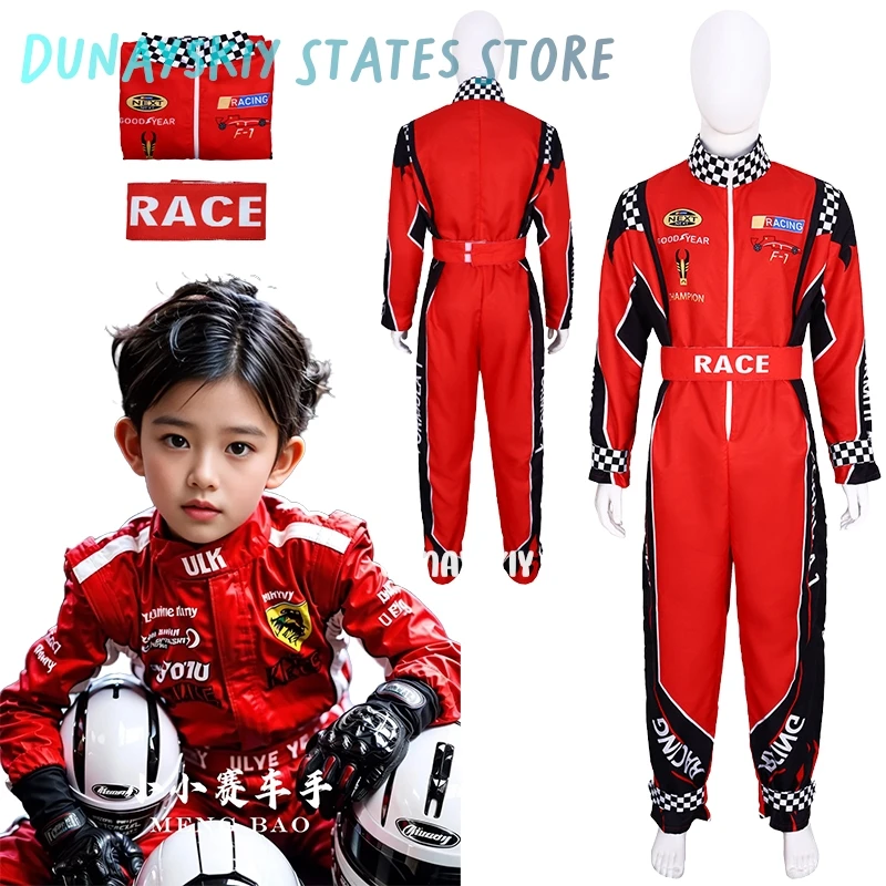 Racer Cosplay Costume Red Classic Jumpsuits Training Racing Uniform Kids/Adult Set Anime Halloween Party Role-playing Suit s-2xl
Racer Cosplay Costume Red Classic Jumpsuits Training Racing Uniform Kids/Adult Set Anime Halloween Party Role-playing Suit s-2xl