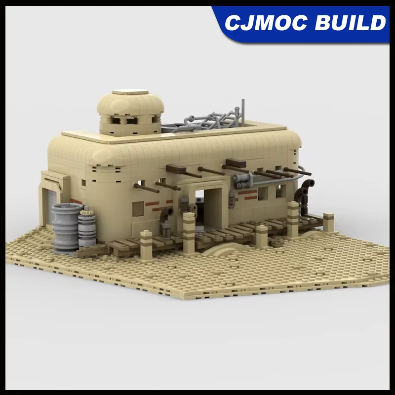1119pcs Star Movie MOC Mos Pelgo Cantina Model Building Gift Blocks Architecture Idea Education Toys Brick MOC-62166
1119pcs Star Movie MOC Mos Pelgo Cantina Model Building Gift Blocks Architecture Idea Education Toys Brick MOC-62166