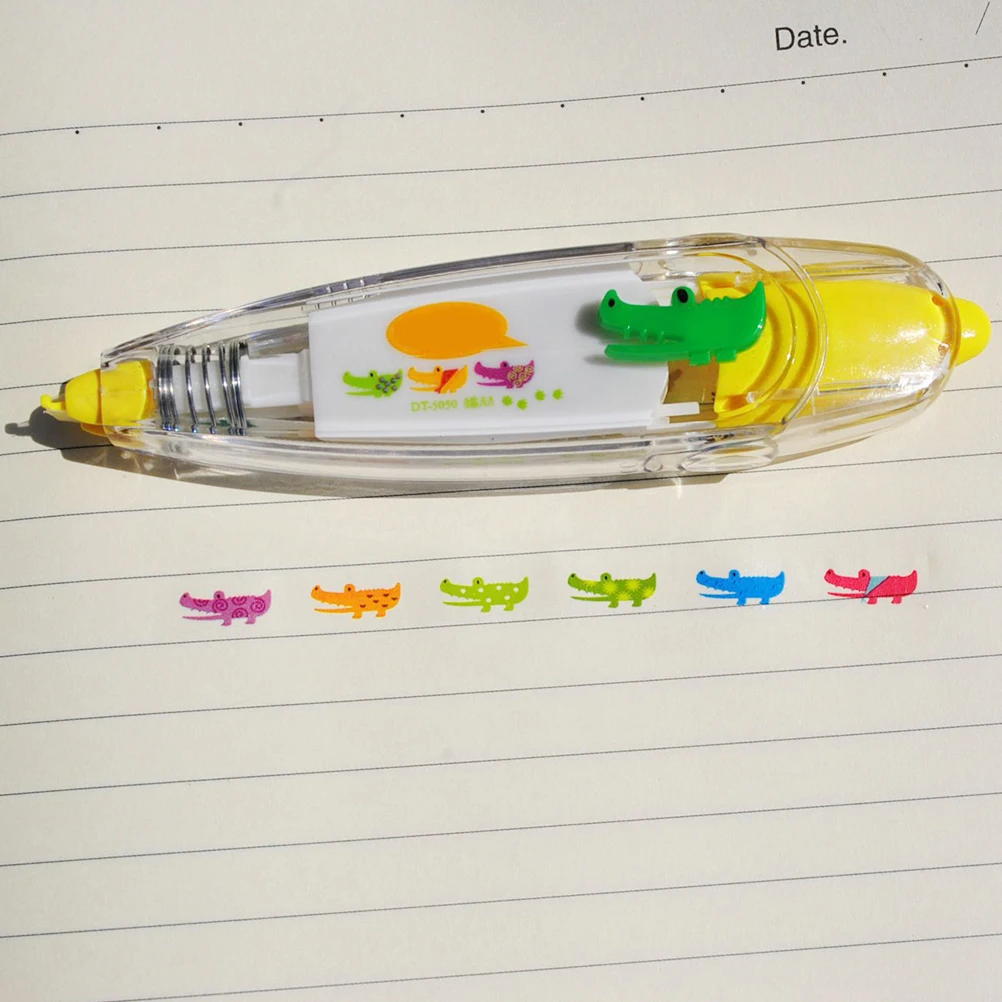 Colorful DIY Decorative Correction Tape Push Type Supplies for Diary Scrapbook Notebook Album Art Craft Supplies Student
Colorful DIY Decorative Correction Tape Push Type Supplies for Diary Scrapbook Notebook Album Art Craft Supplies Student