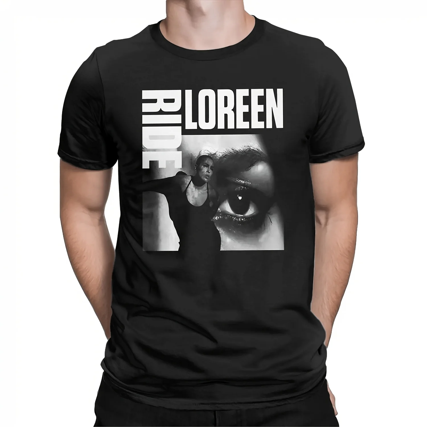 Loreen Eurovision 2025 Official Song T-Shirt for Men & Women - Black with White Face & Lyric Print, Casual Round Neck Tee, All-Season Comfort, Eurovision Contest Apparel, Fan Merchandise, Music Festival Wear, Graphic
Loreen Eurovision 2025 Official Song T-Shirt for Men & Women - Black with White Face & Lyric Print, Casual Round Neck Tee, All-Season Comfort, Eurovision Contest Apparel, Fan Merchandise, Music Festival Wear, Graphic