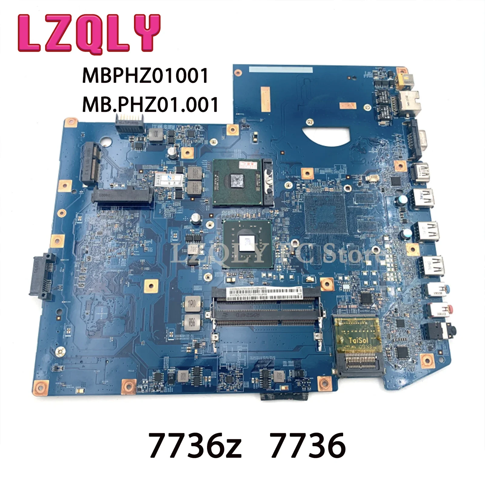 LZQLY For Acer Aspire 7736z 7736 MBPHZ01001 MB.PHZ01.001 48.4FX04.011 Laptop Motherboard DDR3 Free CPU Main Board Full Test
LZQLY For Acer Aspire 7736z 7736 MBPHZ01001 MB.PHZ01.001 48.4FX04.011 Laptop Motherboard DDR3 Free CPU Main Board Full Test
