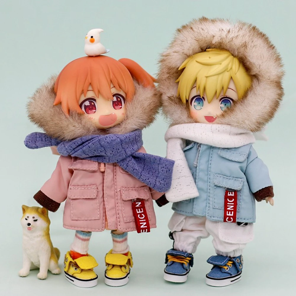 New Mini Cute Down Jacket Cotton Jacket Coat Coat Hooded ob Short Sock for 1/12bjd,obitsu11,mollys,ob11 Doll Shoes Accessories
New Mini Cute Down Jacket Cotton Jacket Coat Coat Hooded ob Short Sock for 1/12bjd,obitsu11,mollys,ob11 Doll Shoes Accessories