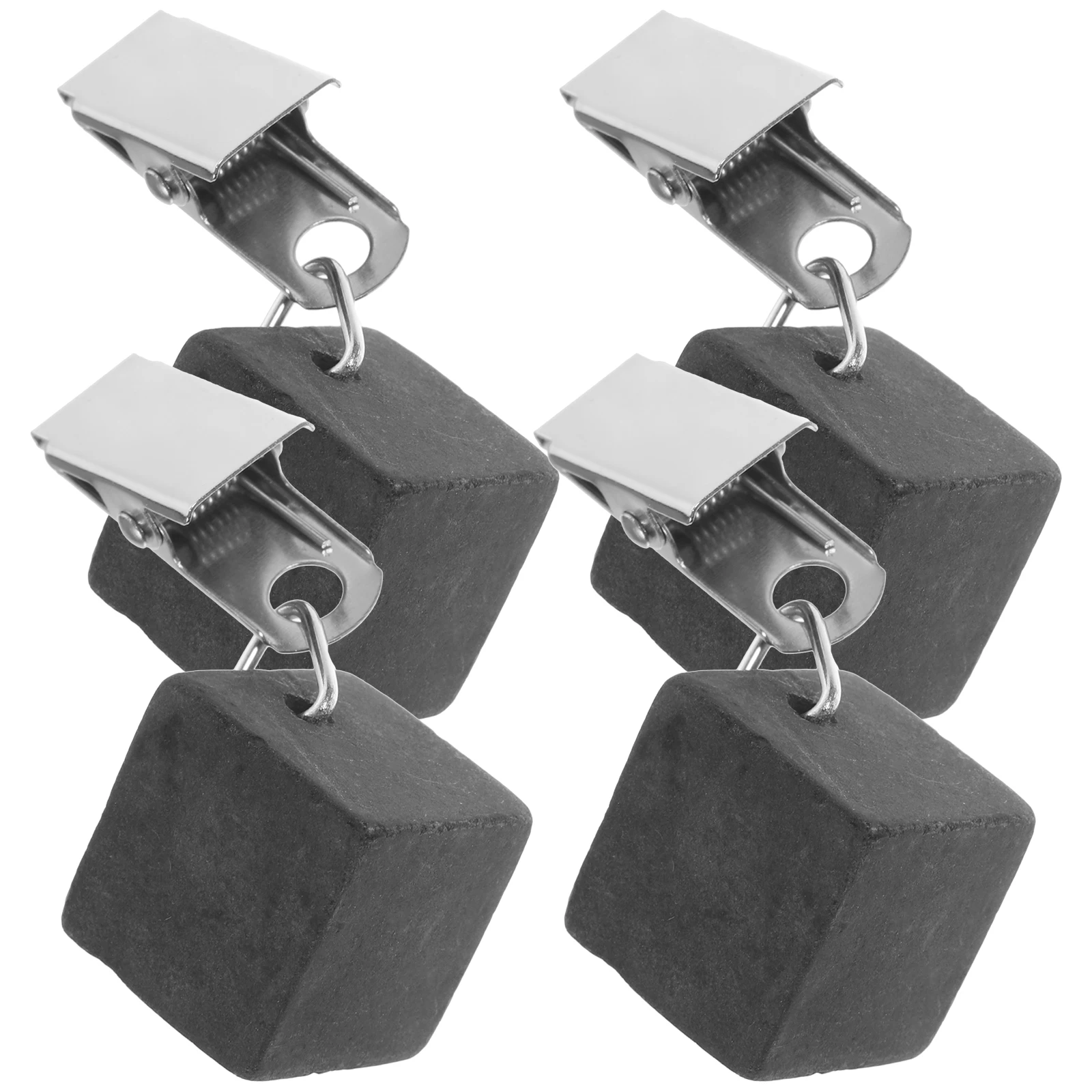 4pcs Tablecloth Weights Black Decorative Stones Clips for Outdoor Patio Dining Anti Wind Kitchen Bar Supplies
4pcs Tablecloth Weights Black Decorative Stones Clips for Outdoor Patio Dining Anti Wind Kitchen Bar Supplies