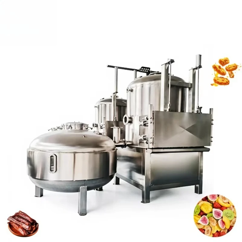 YouBan Seafood Vacuum Fryer 304 Stainless Steel Low Temperature Fish Shrimp Aquatic Products Crisp Making Machine Frying Machine
YouBan Seafood Vacuum Fryer 304 Stainless Steel Low Temperature Fish Shrimp Aquatic Products Crisp Making Machine Frying Machine