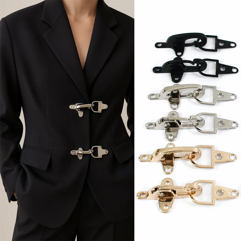 4/10Pcs 40-65mm Metal Buckles Coat Suit Down Fastener Hook Bags Decor Carabiner Clips Clasp Pants Jeans Belt Buckle Accessories
4/10Pcs 40-65mm Metal Buckles Coat Suit Down Fastener Hook Bags Decor Carabiner Clips Clasp Pants Jeans Belt Buckle Accessories