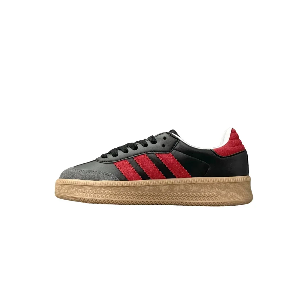Adidas Originals Samba XLG Men Women Black Red Casual Versatile Non-slip Thick Platform Unisex Skateboard Shoes IE9178
Adidas Originals Samba XLG Men Women Black Red Casual Versatile Non-slip Thick Platform Unisex Skateboard Shoes IE9178