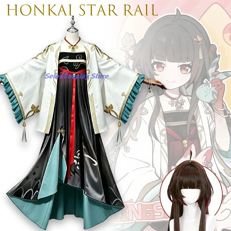 Honkai Star Rail LingSha Cosplay Costume Little Cute Cat Style Anime Game Character Outfit For Comic Con Halloween Par
Honkai Star Rail LingSha Cosplay Costume Little Cute Cat Style Anime Game Character Outfit For Comic Con Halloween Par
