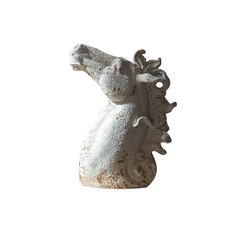 European and French retro creative horse head home decoration porch living room hotel lobby decoration is a success
European and French retro creative horse head home decoration porch living room hotel lobby decoration is a success