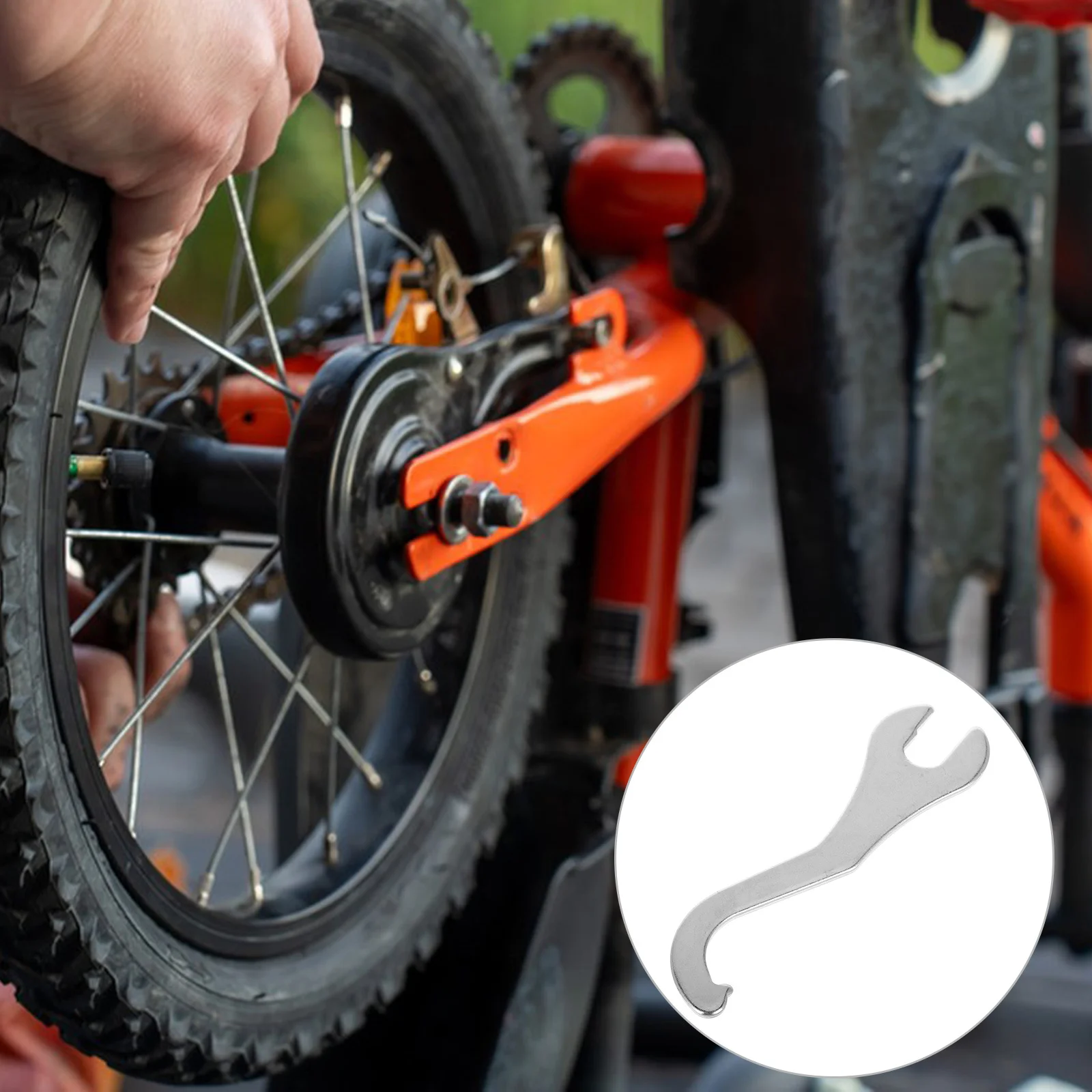 Metal Bike Bottom Bracket Wrench Set for Axle Installation Ring Removal Bicycle Repair Tool with Hook Spanner Function
Metal Bike Bottom Bracket Wrench Set for Axle Installation Ring Removal Bicycle Repair Tool with Hook Spanner Function